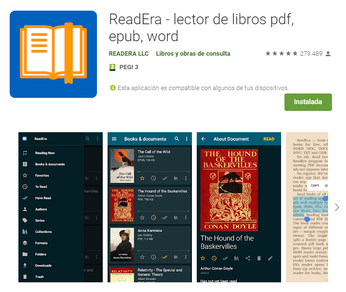 mejores apps para leer libros gratis en Android