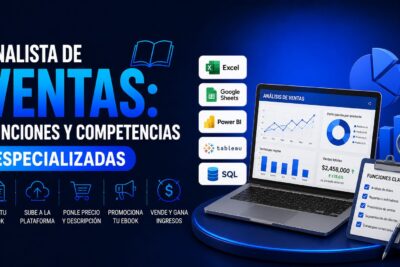 Analista de ventas: funciones y competencias especializadas
