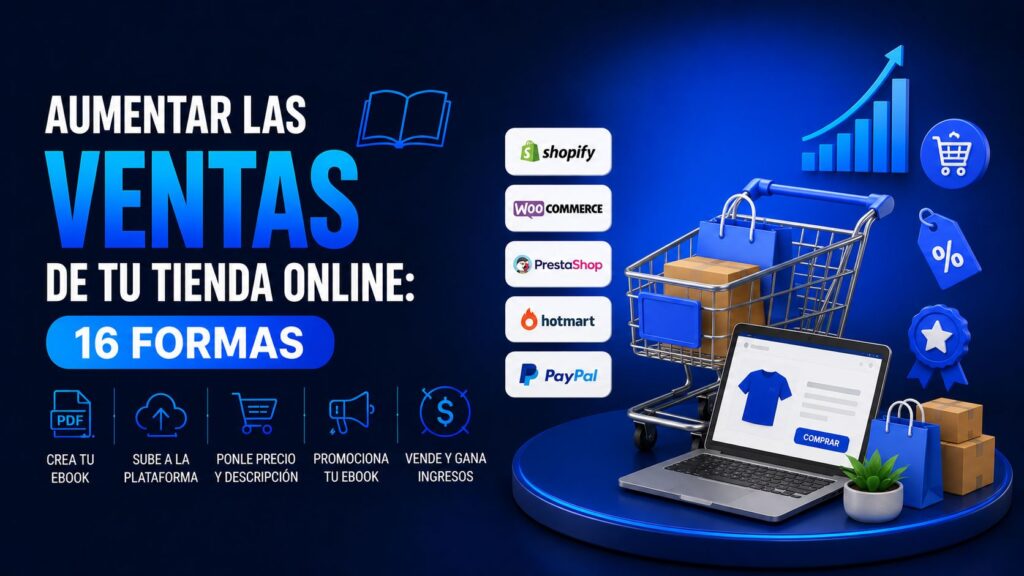 Aumentar las ventas de tu tienda online: 16 formas