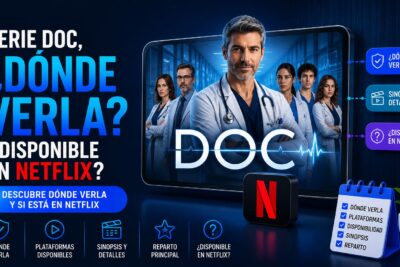 Serie DOC, ¿Dónde verla? ¿Disponible en Netflix?