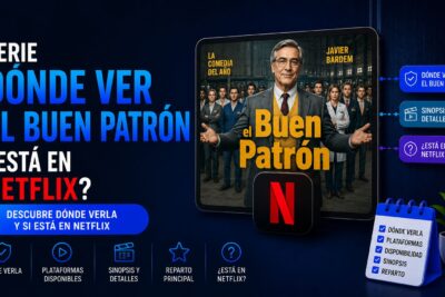 Dónde Ver El Buen Patrón ¿Está En Netflix?