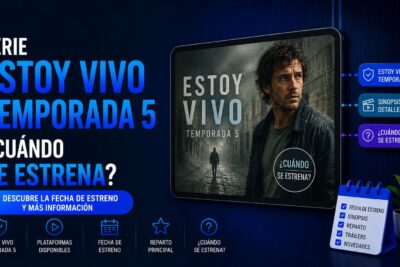 Estoy Vivo Temporada 5 ¿Cuándo se estrena?