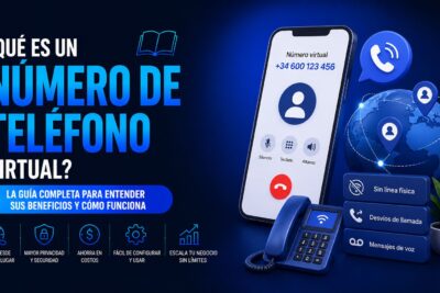 ¿Qué es un número de teléfono virtual?