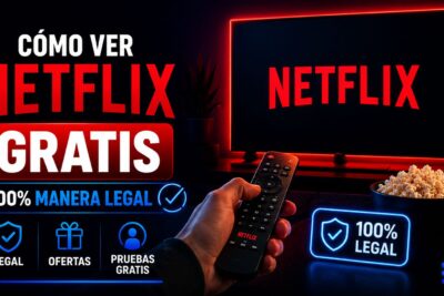 Cómo ver Netflix gratis (100% manera legal, traviesillo)
