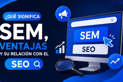 ¿Qué significa SEM, ventajas y su relación con el seo ?