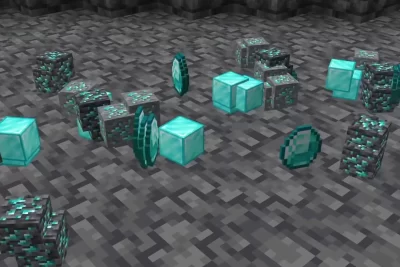 Como encontrar diamantes en Minecraft 1.19