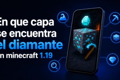 En que capa se encuentra el diamante en minecraft 1.19