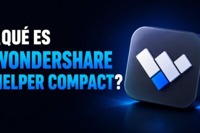 ¿Qué es Wondershare helper compact?
