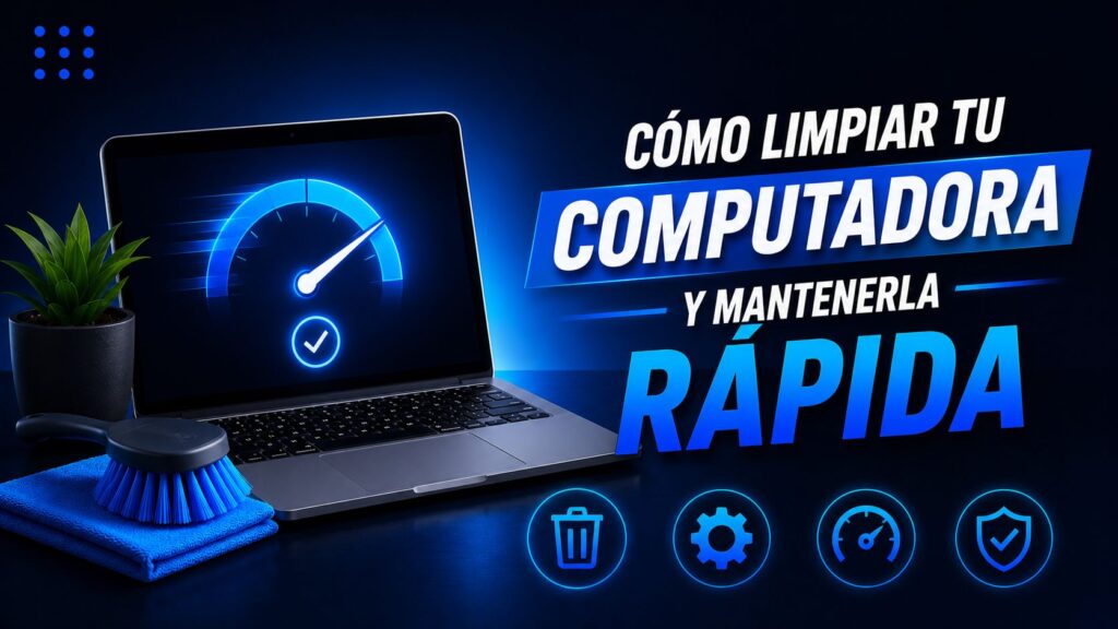 Cómo limpiar tu computadora y mantenerla rápida