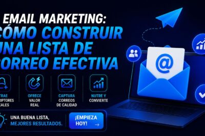 Email marketing: Cómo construir una lista de correo efectiva
