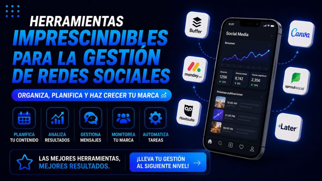 Herramientas imprescindibles para la gestión de redes sociales