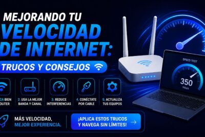 Mejorando tu velocidad de internet: Trucos y consejos