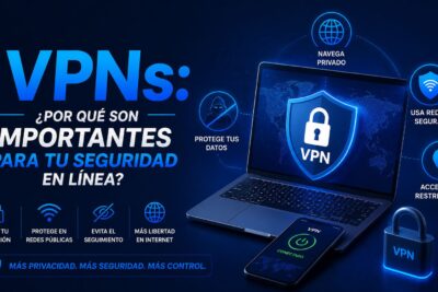 VPNs: ¿Por qué son importantes para tu seguridad en línea?