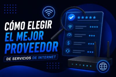 Cómo elegir el mejor proveedor de servicios de internet