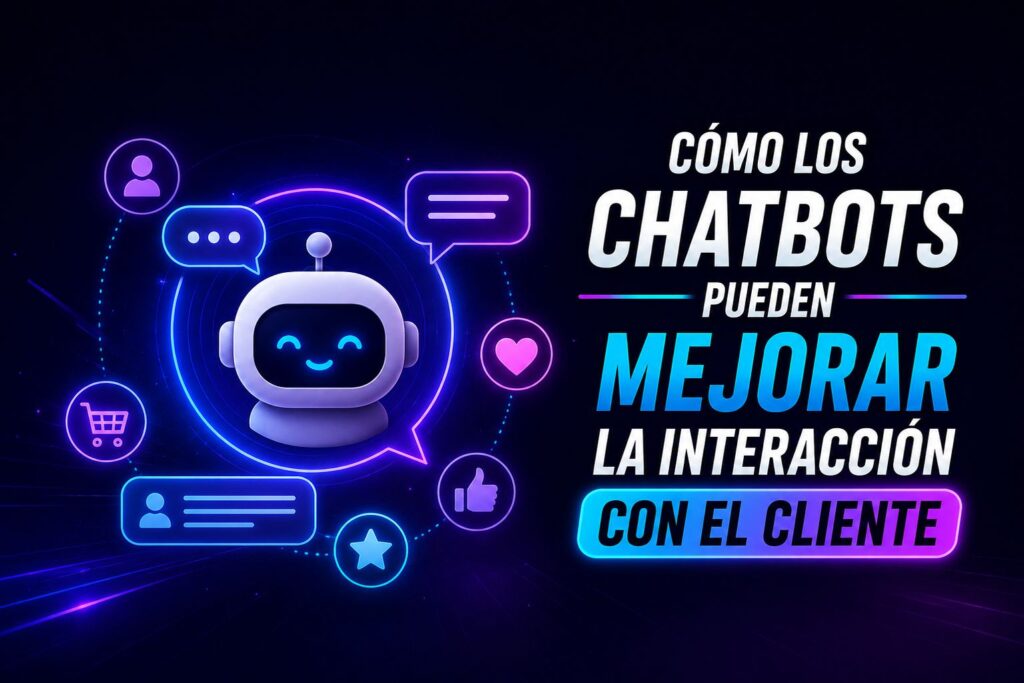 Cómo los chatbots pueden mejorar la interacción con el cliente
