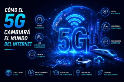 Cómo el 5G cambiará el mundo del internet