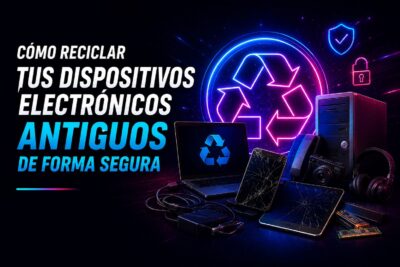 Cómo reciclar tus dispositivos electrónicos antiguos de forma segura