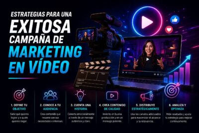 Estrategias para una exitosa campaña de marketing en vídeo