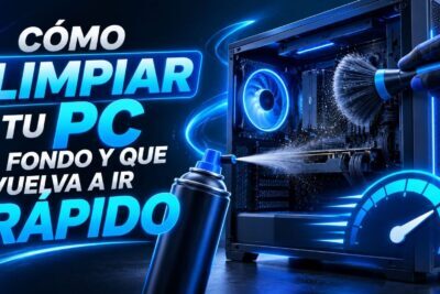 Cómo limpiar tu PC a fondo y que vuelva a ir rápido