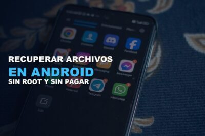 Smartphone Android mostrando sus aplicaciones en la pantalla de inicio